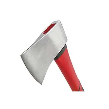 14-Inch Outdoor Camping Axe and Survival Hatchet, Durable Forged Alloy Steel Blade, Unbreakable Fiberglass Handle with Anti-Slip Grip | Perfect for Wood Splitting, Kindling, Chopping, and Throwing Axe