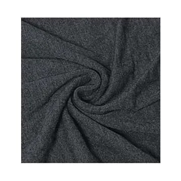 Zilcremo Women Summer Casual Maxi Dress Loose Pockets Short Sleeve Split Boho Dresses Darkgrey M