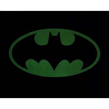 DC Comics Men's Batman Basic Logo T-Shirt in Black