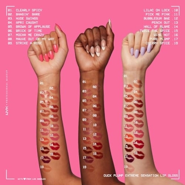NYX Duck Plump Lip Gloss - High Pigment & Vegan Gloss