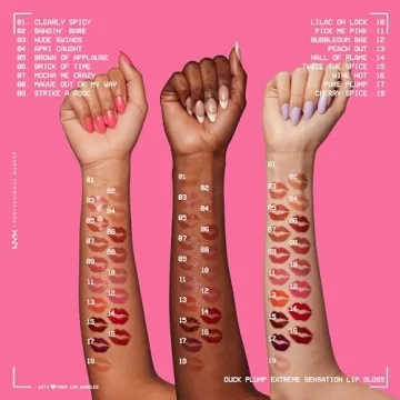 NYX Duck Plump Lip Gloss - High Pigment & Vegan Gloss