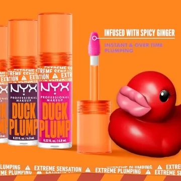 NYX Duck Plump Lip Gloss - High Pigment & Vegan Gloss