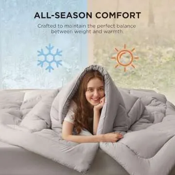 Bedsure Down Alternative Comforter Duvet Insert Cal King Size