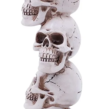 Etistta Halloween Skull Candle Holders - Perfect for Decor