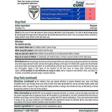 Fungicure Anti-Fungal Liquid - Maximum Strength Solution