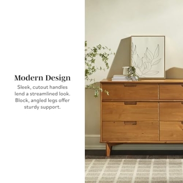 Walker Edison Mid Century Dresser for Stylish Storage Solutions