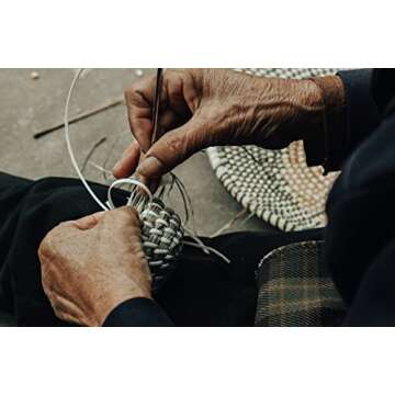 ChicnChill Woven Wall Baskets - Boho Decor for Your Space