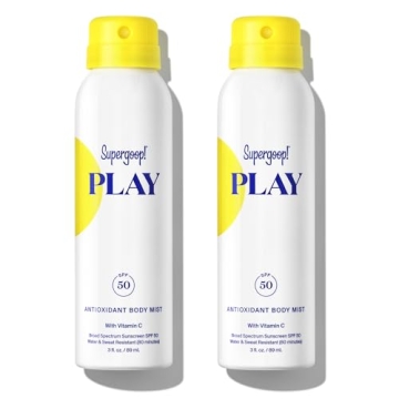 Supergoop! PLAY SPF 50 Antioxidant Body Mist - 2 Pack