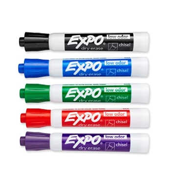 Buy EXPO Low Odor Dry Erase Markers, Assorted Colors, 36 Pack