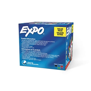 Buy EXPO Low Odor Dry Erase Markers, Assorted Colors, 36 Pack