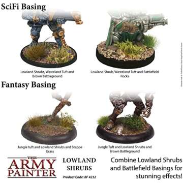 Army Painter Tufts - Battlefield Terrain Model Kit 77 Pcs