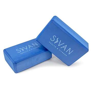 Sivan Health And Fitness Yoga Set (6-Piece), Blue