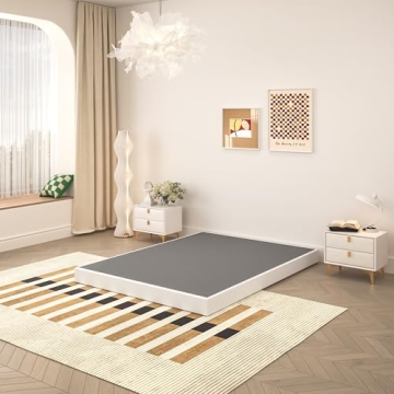Sturdy 5 Inch Box Spring for Queen Bed, Easy Assembly, Noise-Free