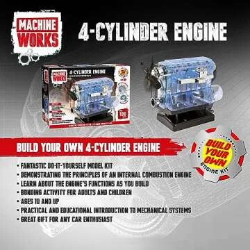 Haynes Build Your Own Internal Combustion Engine - A Hands-On Mechanics Kit