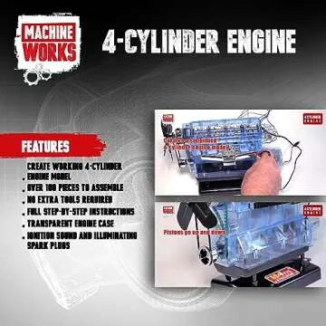 Haynes Build Your Own Internal Combustion Engine Kit for Ages 12+