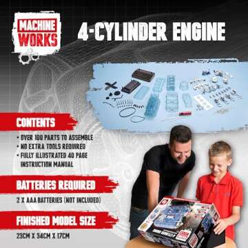 Haynes Build Your Own Internal Combustion Engine Kit for Ages 12+
