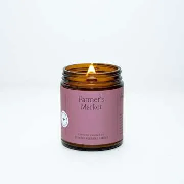 Fontana Farmer's Market Candle - Long Lasting & Clean Burning