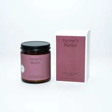 Fontana Farmer's Market Candle - Long Lasting & Clean Burning