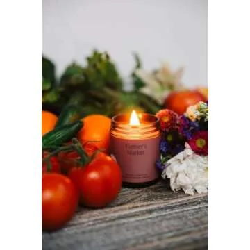 Fontana Farmer's Market Candle - Long Lasting & Clean Burning