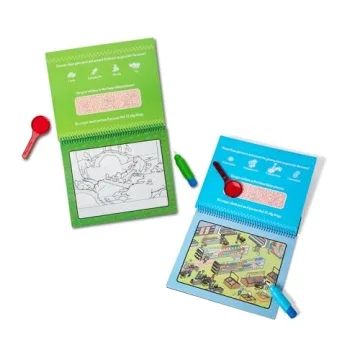 Melissa & Doug Water Wow Deluxe Travel Activity Pad 2-Pack