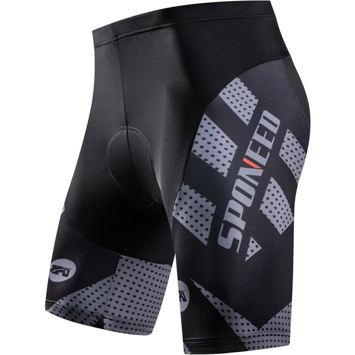 Sponeed Men's Cycling Shorts - Padded Biking Pants