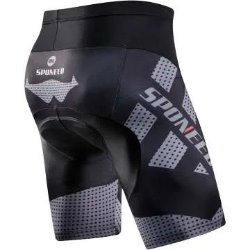 Sponeed Men's Cycling Shorts - Padded Biking Pants
