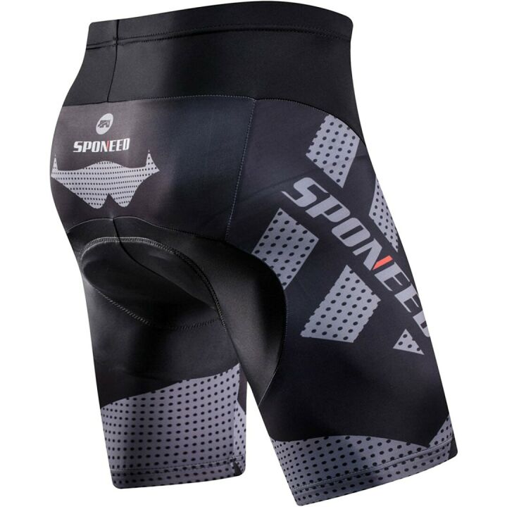 Sponeed Men's Cycling Shorts - Padded Biking Pants