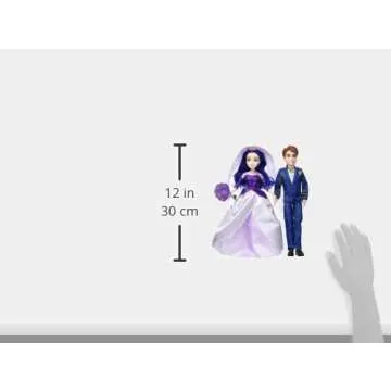 Disney Descendants Mal and Ben Dolls, Inspired by Disney The Royal Wedding: A Descendants Story, Toys Include Outfits, Shoes, and Fashion Accessories , Blue