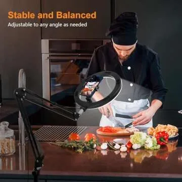 Evershop Ring Light with Adjustable Phone Mount for Videos