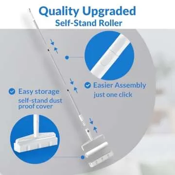 Large Lint Roller 360 Sheets - Efficient Pet Hair Removal