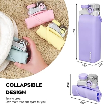 Lightweight Collapsible Water Bottles for Eco-Friendly Hydration