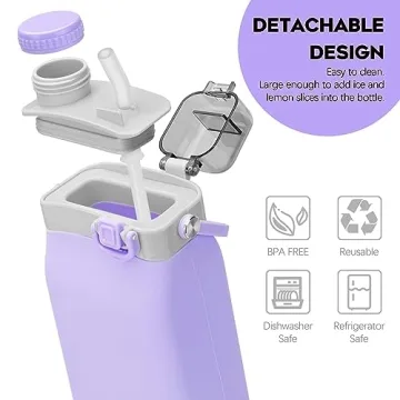 Lightweight Collapsible Water Bottles for Eco-Friendly Hydration