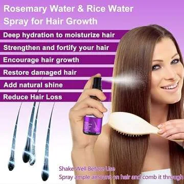 Enhance Hair Growth with GIFBEA's Rosemary Oil Serum & Spray