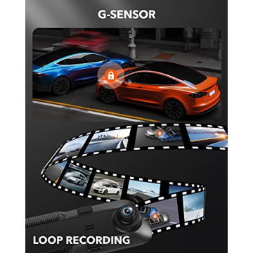 WOLFBOX G850 12" 4K Mirror Dash Cam with WiFi