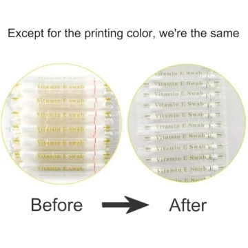 Vitamin E Swabs for Lips and Gums - 100 pcs Moisture Swabs