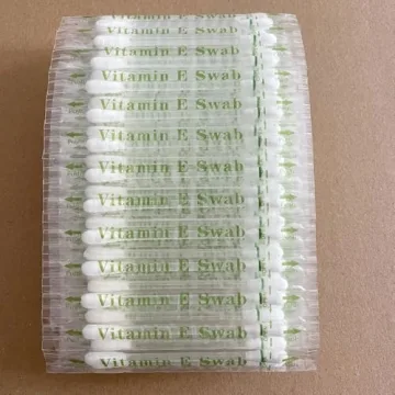 Vitamin E Swabs for Lips and Gums - 100 pcs Moisture Swabs