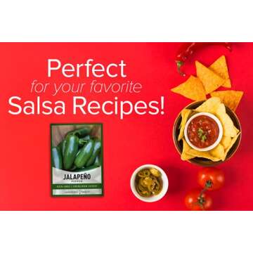 Jalapeno Pepper Seeds - Easy Grow Heirloom Non-GMO