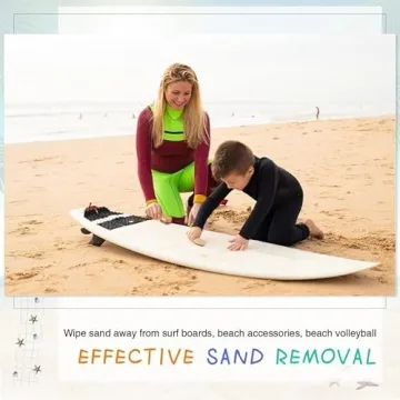2 Pcs Sand Brush Kit for Easy Sand Removal Beach Essentials