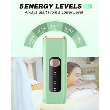 IPL Laser Hair Removal Device for Effective Home Treatment