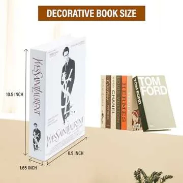 Elegant Faux Decorative Books for Home Decor
