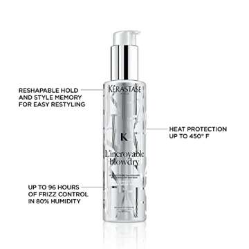 Kerastase L'incroyable Blow dry Hair Lotion | Miracle Reshapable Heat Serum | Extreme Frizz Control | Heat Protectant | With Glycerin | For Fine to Normal Hair |5.1 Fl Oz