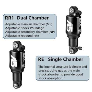 Lightweight Bike Rear Shock KS A5 for Folding & Mountain Bikes