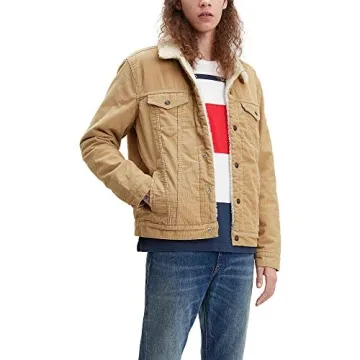 Levi's Men's Sherpa Trucker Jacket for Comfort and Style