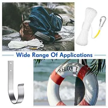 Shappy Lifebuoy Accessory Set for Water Sports Safety