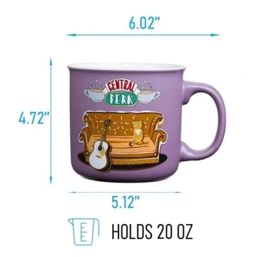 Silver Buffalo Friends Central Perk Jumbo Coffee Mug