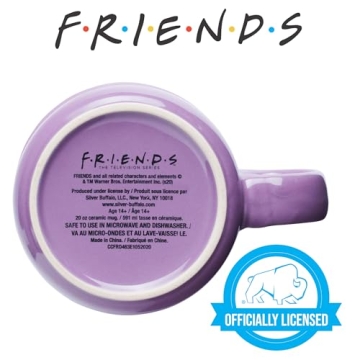 Silver Buffalo Friends Central Perk Jumbo Coffee Mug