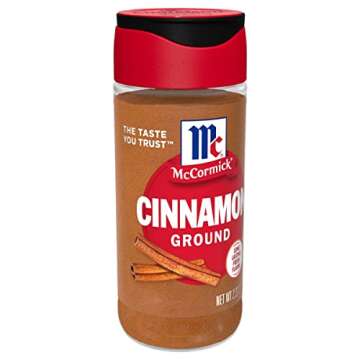 McCormick Ground Cinnamon, 2.37 oz (Pack of 6)