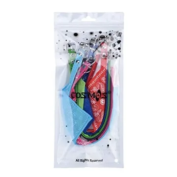 Cosmos Pet Bandana Set - 6 Adjustable Dog Cat Collars