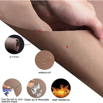 Reusable PTFE Teflon Sheets for Heat Press Non-Stick Crafting