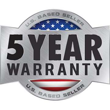 PowerSmith PWLS020H 2000 Lumen Portable LED Work Light with Metal Stand and Sealed Power Switch